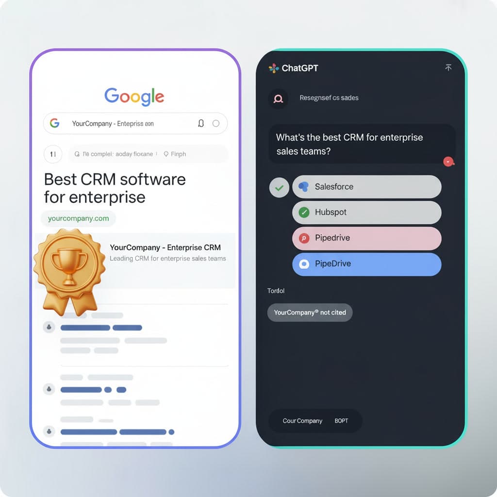 Google vs ChatGPT comparison